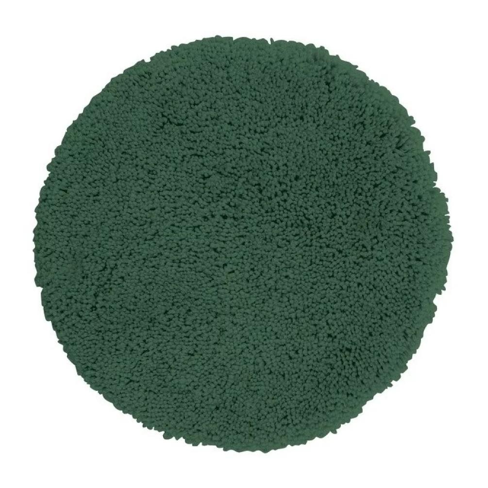 Tapis de bain rond Microfibre HIGHLAND Vert Foncé Spirella