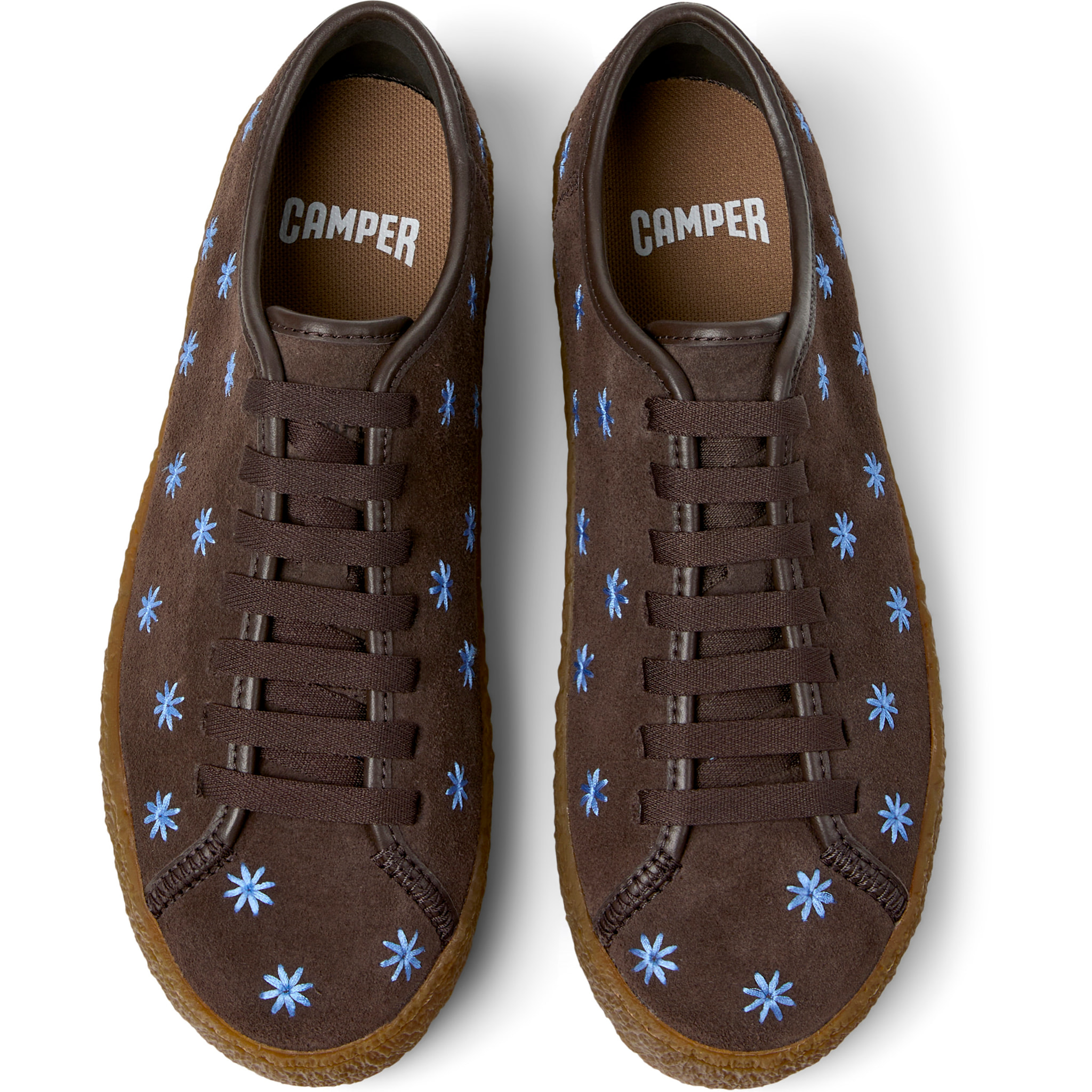 Sneakers - CAMPER Peu Terreno - Marrone - Pelle scamosciata