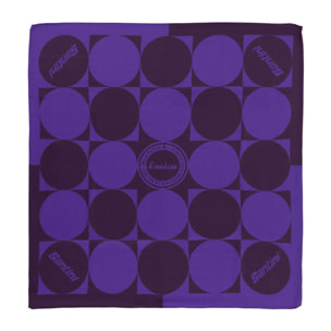 Opera - Fular De Seda - Morado - Unisex