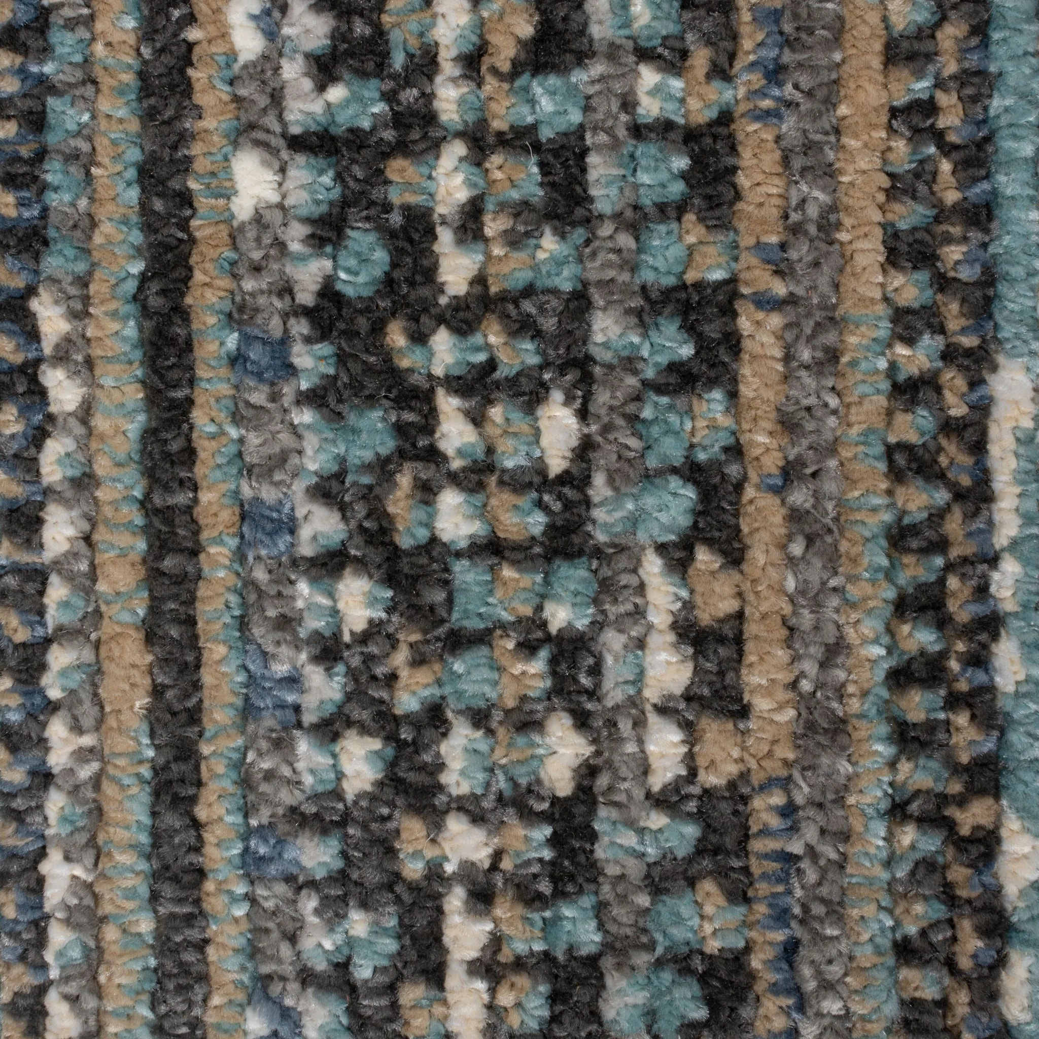 Tapis carré CAMINO Bleu