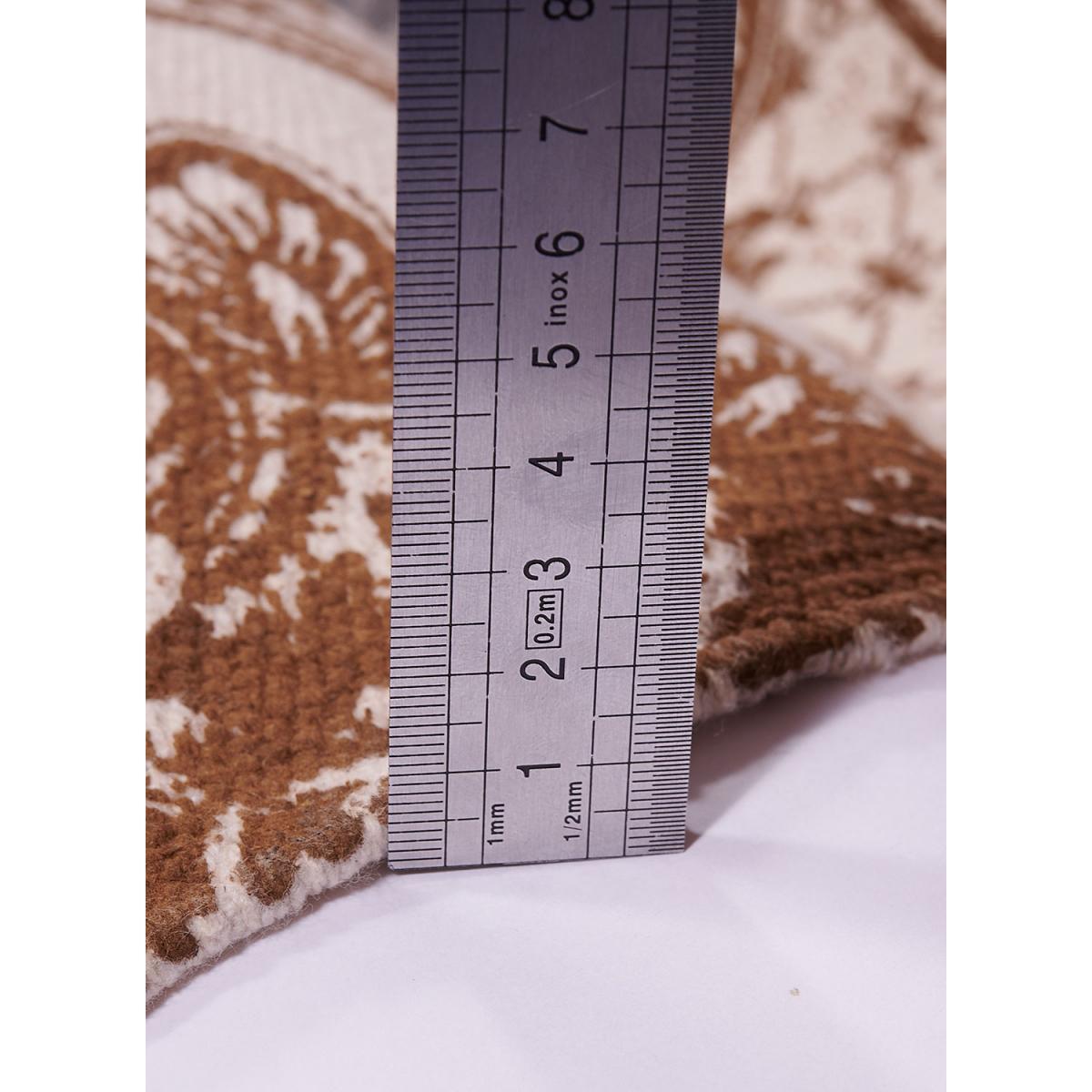 Tapis kilim fait main en coton motif ethnique ROHO