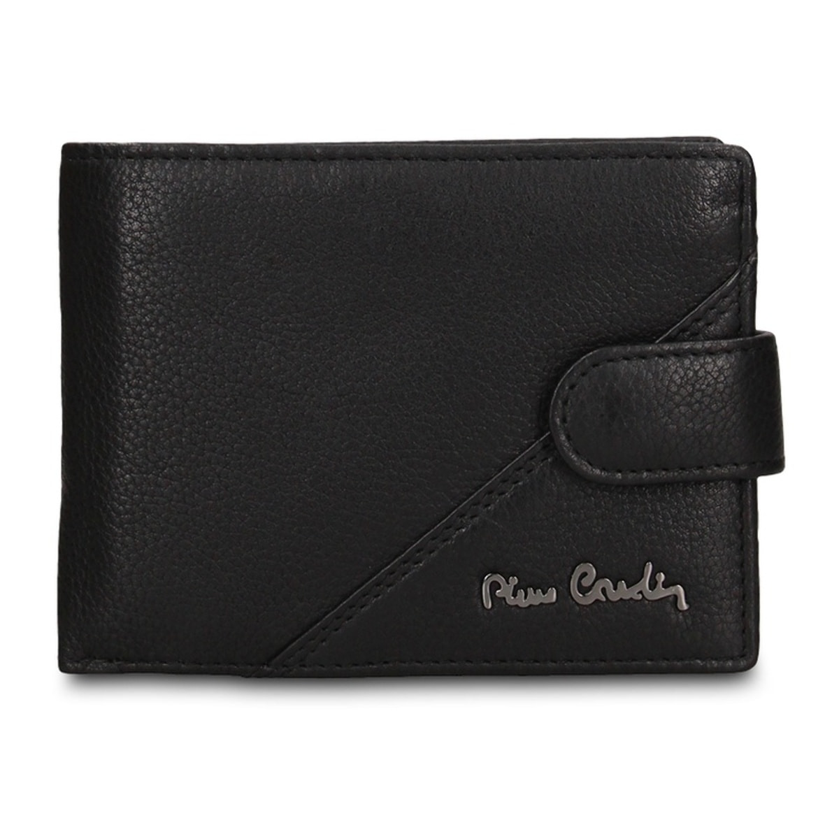 Portafoglio uomo in vera pelle - Modello Selvaggio Chic - Casual - 12.5 x 9.0 x 2.0 cm