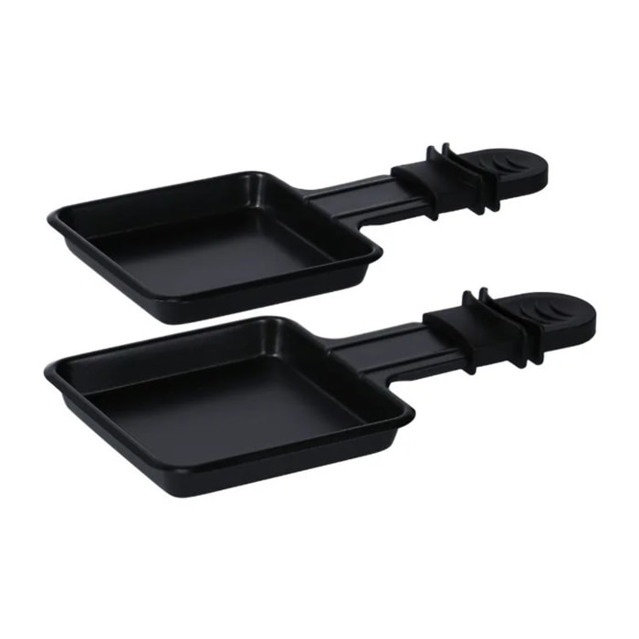 Lot de 2 poêlons à raclette Rotel Swiss Tradition