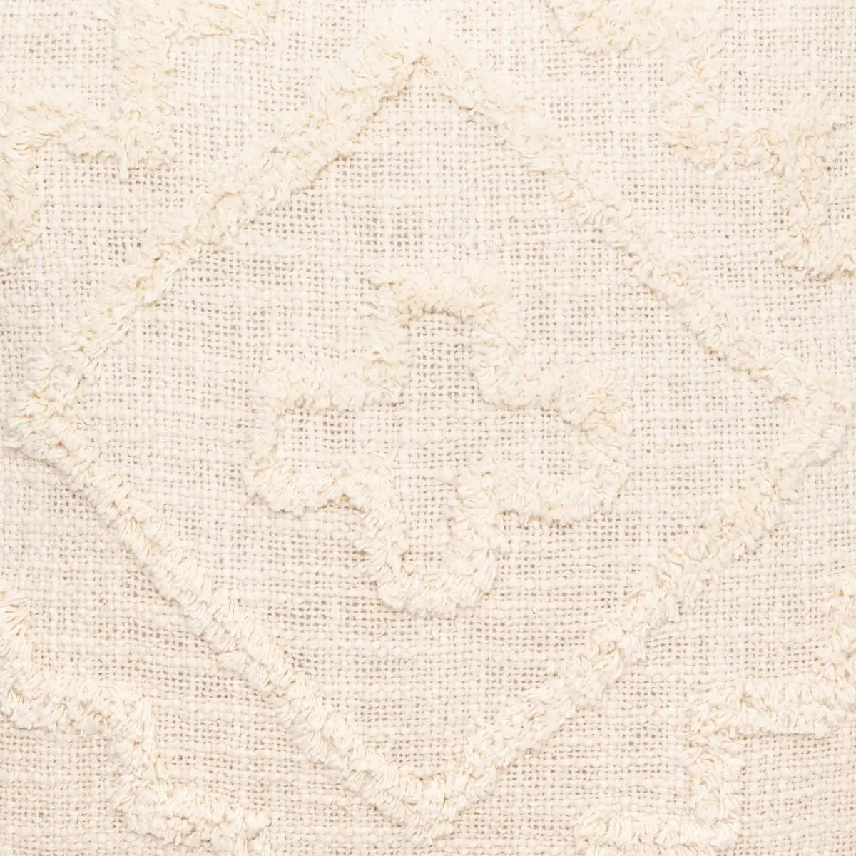 Coussin "Inca" coton tufté 40x40cm