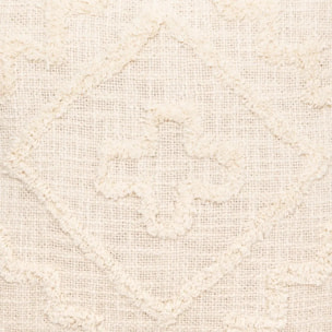 Coussin "Inca" coton tufté 40x40cm