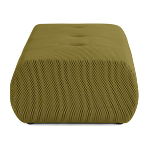 Onyx - pouf d'appoint - en tissu mailles 3D - Vert Olive