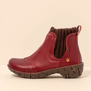 Botines NE23 NATURAL GRAIN CEREZA-BROWN/ YGGDRASIL color Cereza-brown