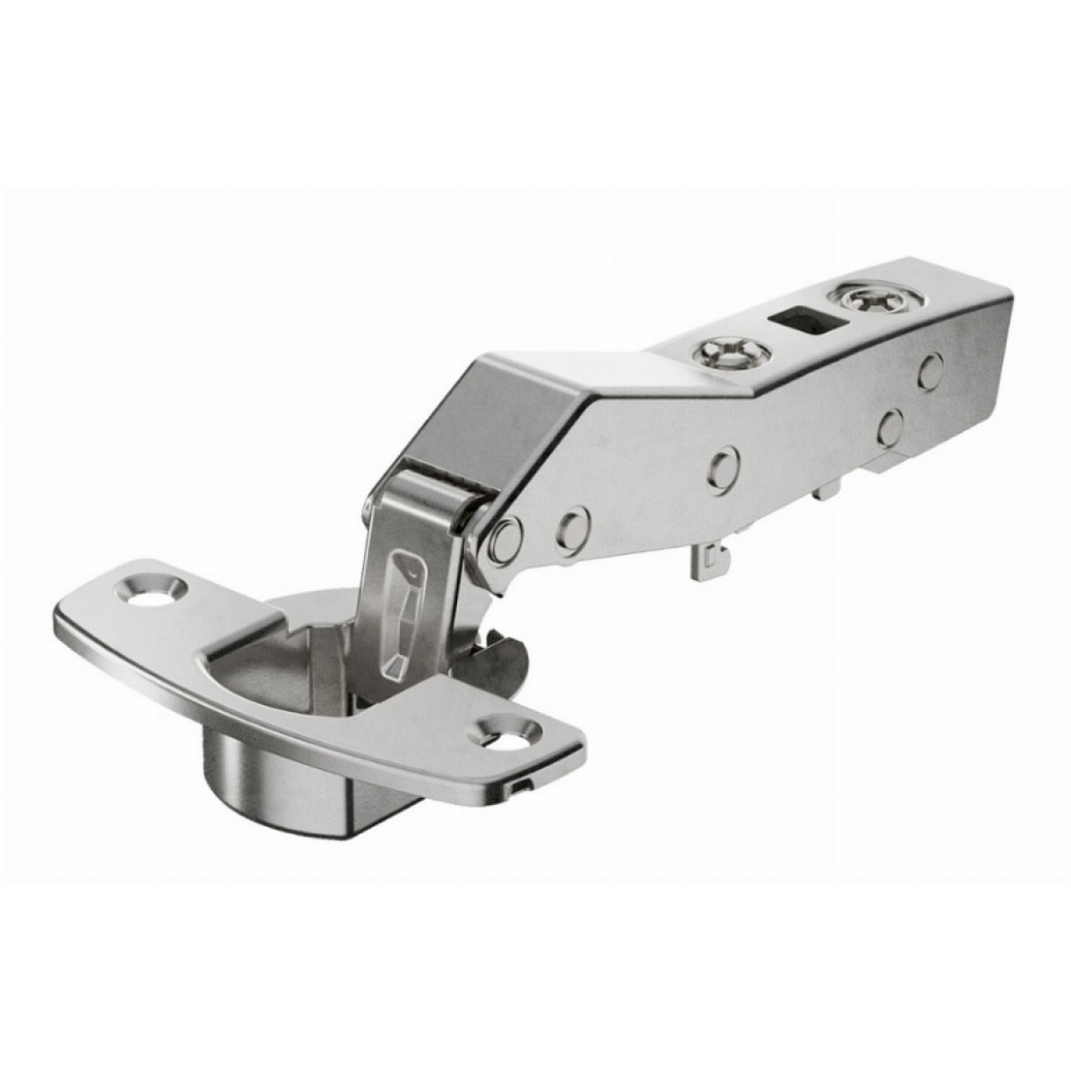 Charnière Sensys avec amortisseur HETTICH à visser - ép.porte 15/28 cais.30° 95°- porte en applique - 9088016