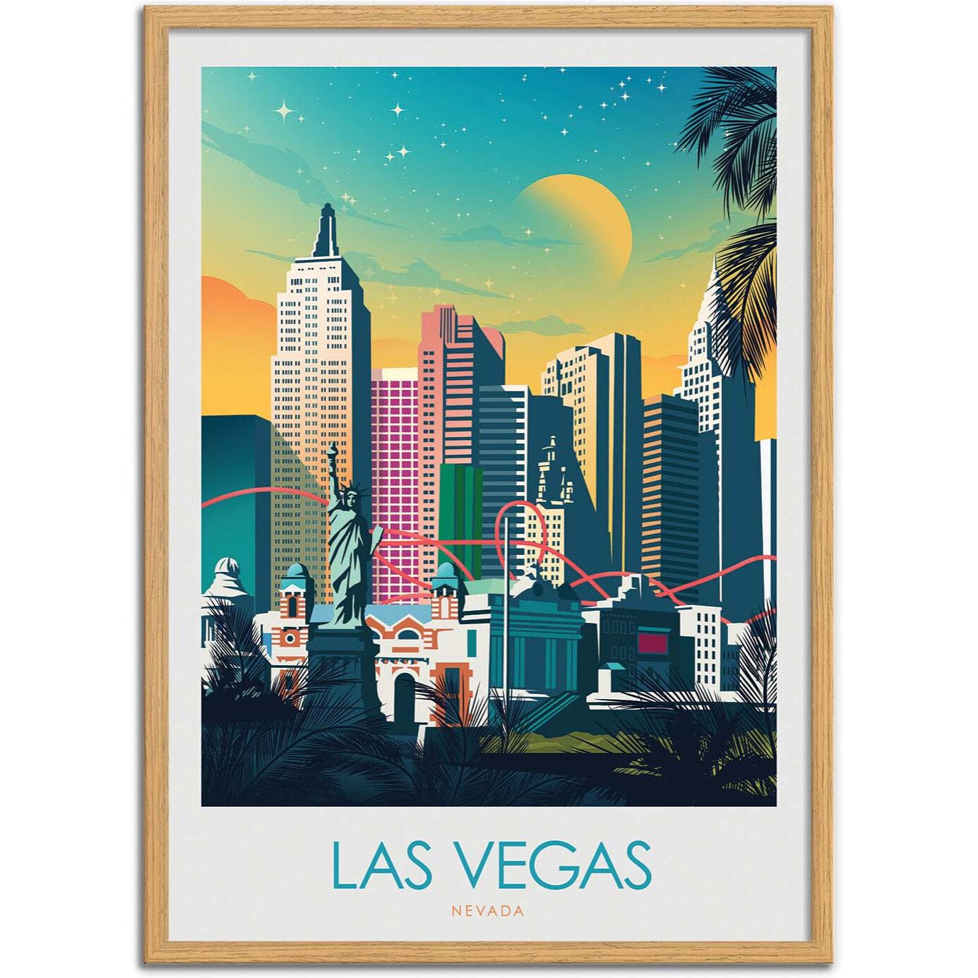 Affiche - Las Vegas - Studio Inception