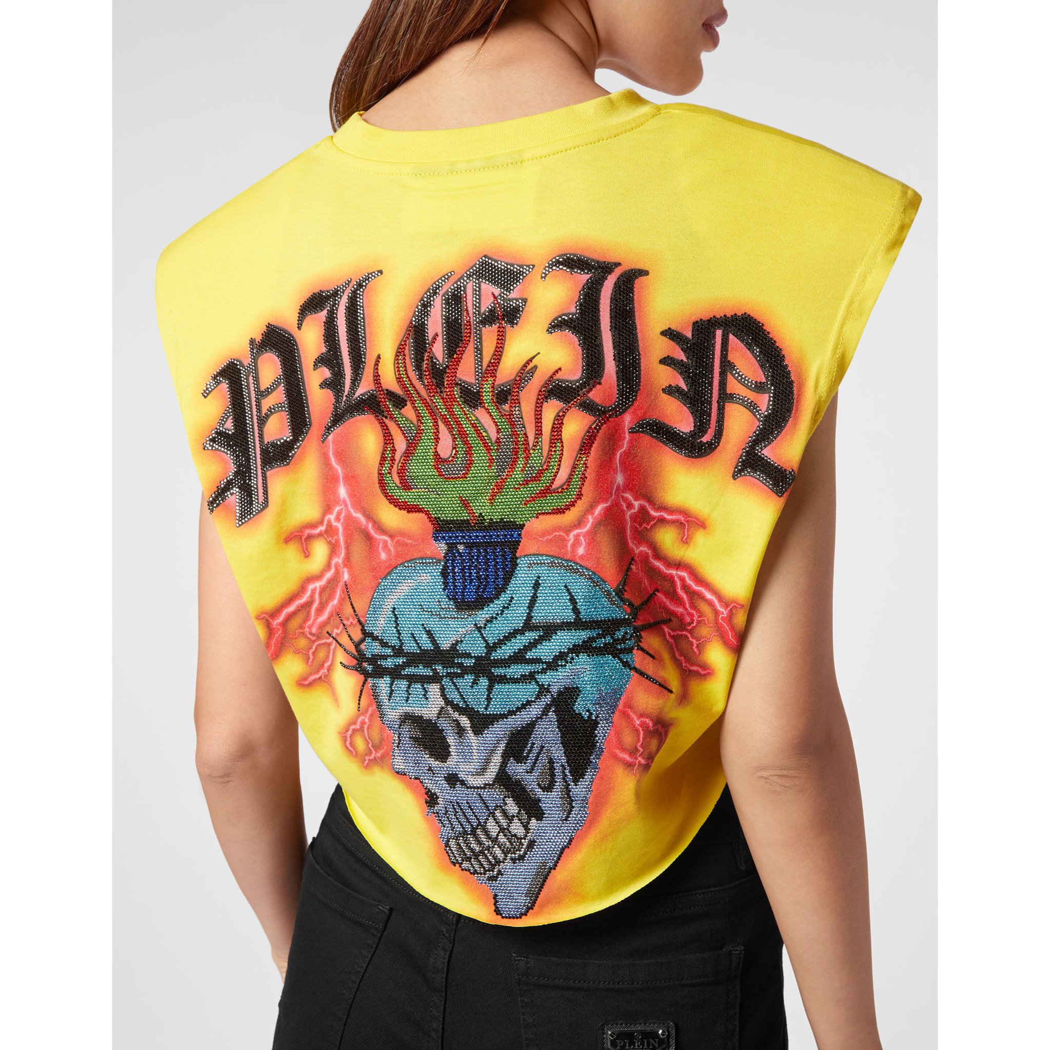 PHILIPP PLEIN Camiseta de tirantes TATTOO