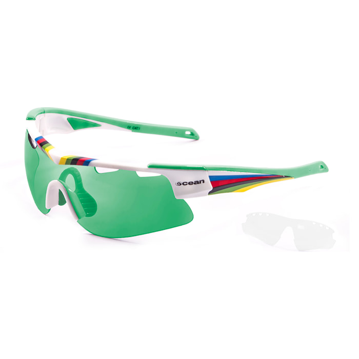 Gafas de ciclismo OCEAN modelo ALPINE en color Verde
