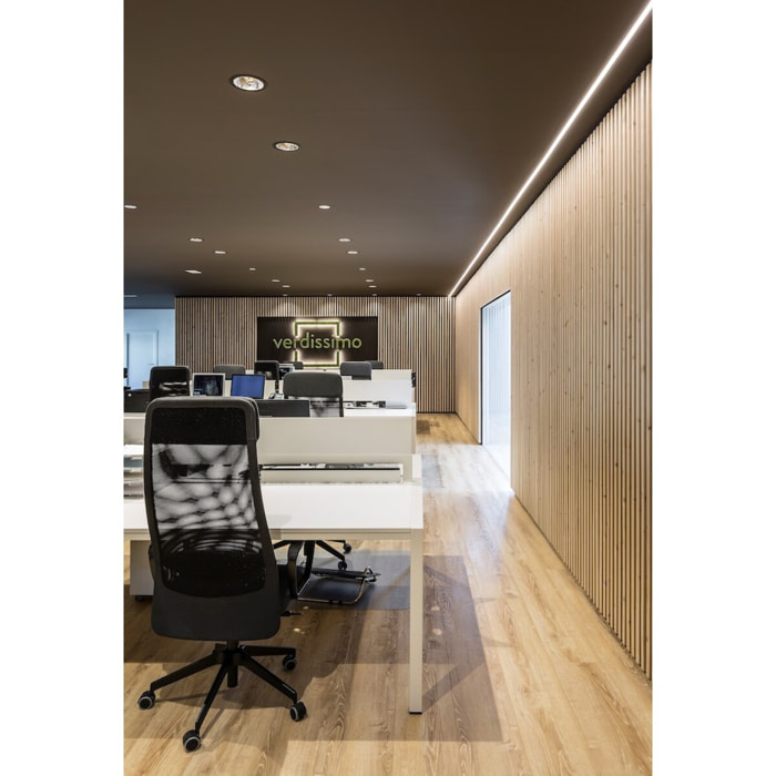 LEDS C4 Downlight Sia Standard 115 Round Trim 13.2W Blanco Cálido 3000K CRI 92 75.8º, Iluminación de Techo