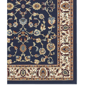 Tappeto Classsico Motivo Persiano Blu