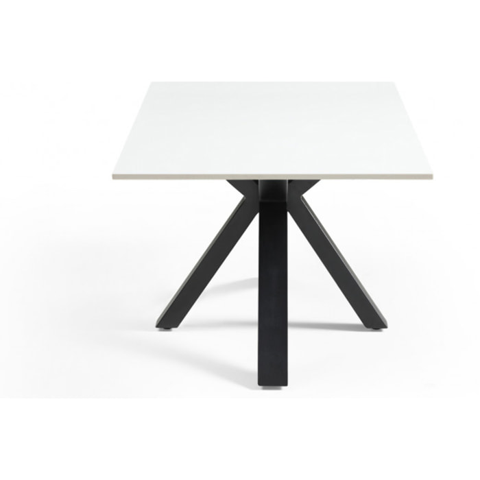 Table basse en céramique 120x60cm blanc pure - UNIK