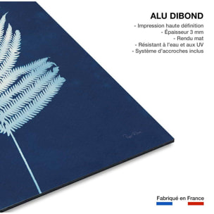Tableau fleurs Fougère d'argent Tableau alu Dibond