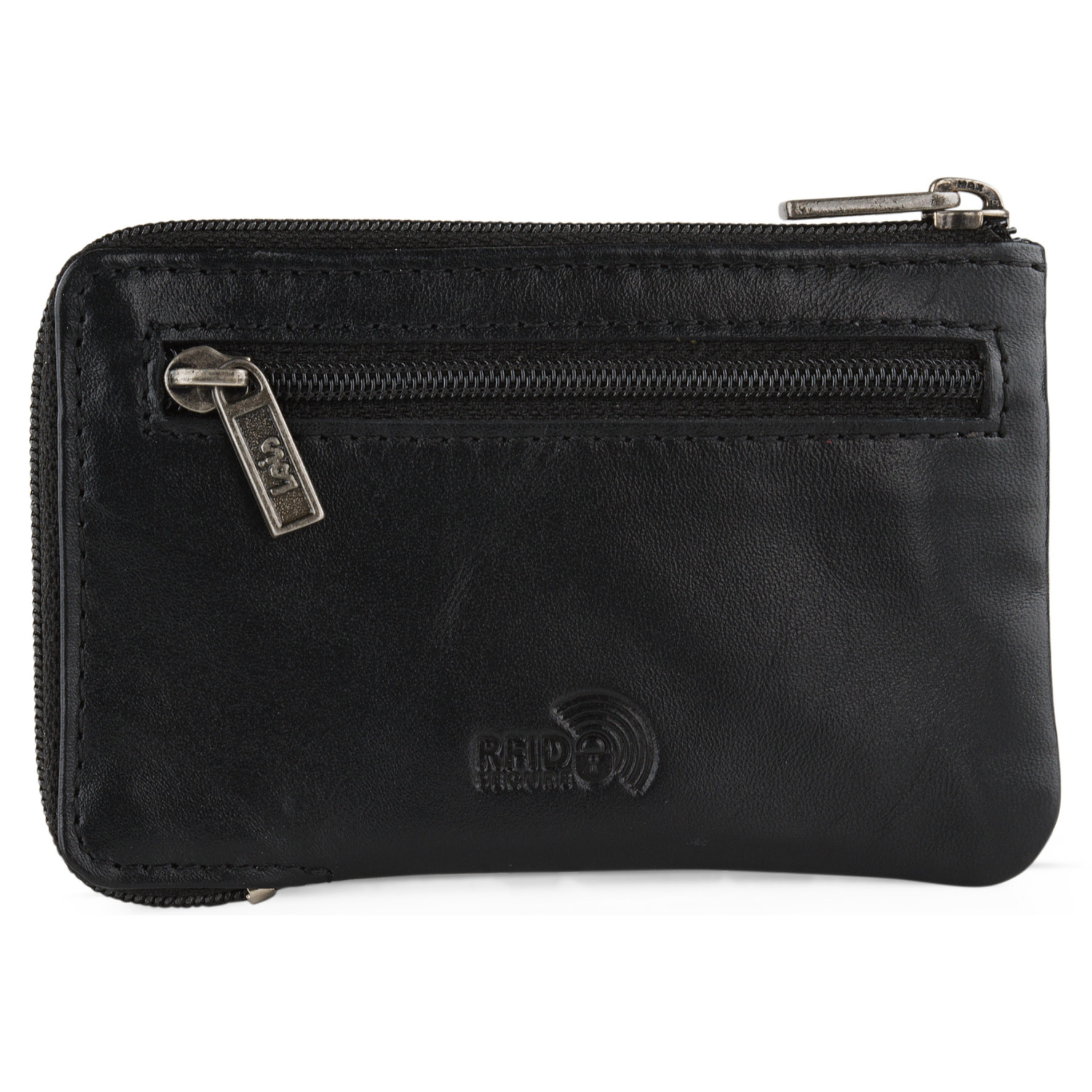 Monedero Piel Hombre Lois Lubbock Negro