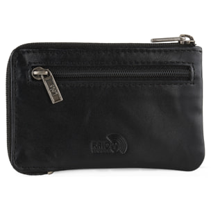 Monedero Piel Hombre Lois Lubbock Negro