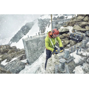 Meuleuse 2.0 XR FLEXVOLT 54V 2Ah Li-Ion Brushless 125mm DEWALT - 2 batteries - coffret TSTAK - DCG418T2-QW