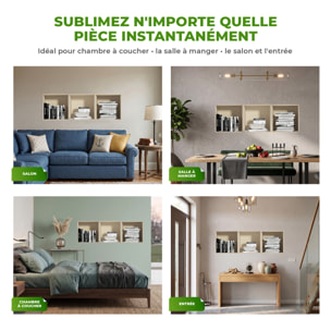 Stickers muraux 3D | Sticker Mural Autocollant effet 3D livres en noir et blanc - Stickers adhésifs 3D Chambre Salon Trompe l'oeil
