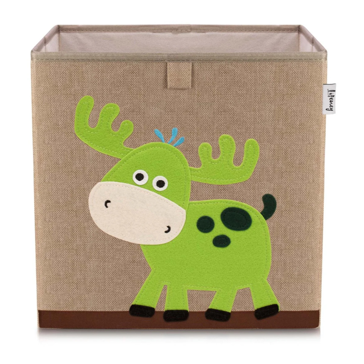 Boîte de rangement en tissu pour enfant "cerf", compatible Ikea Kallax Lifeney