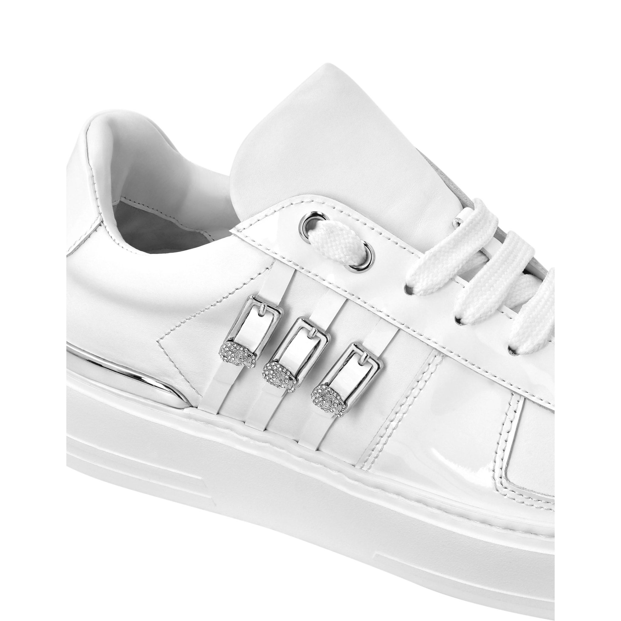 PHILIPP PLEIN Lo-Top Sneakers SKULL