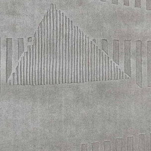 Tapis Salon Motif Géométrique, Tufté Main En Laine, KITO, Confort