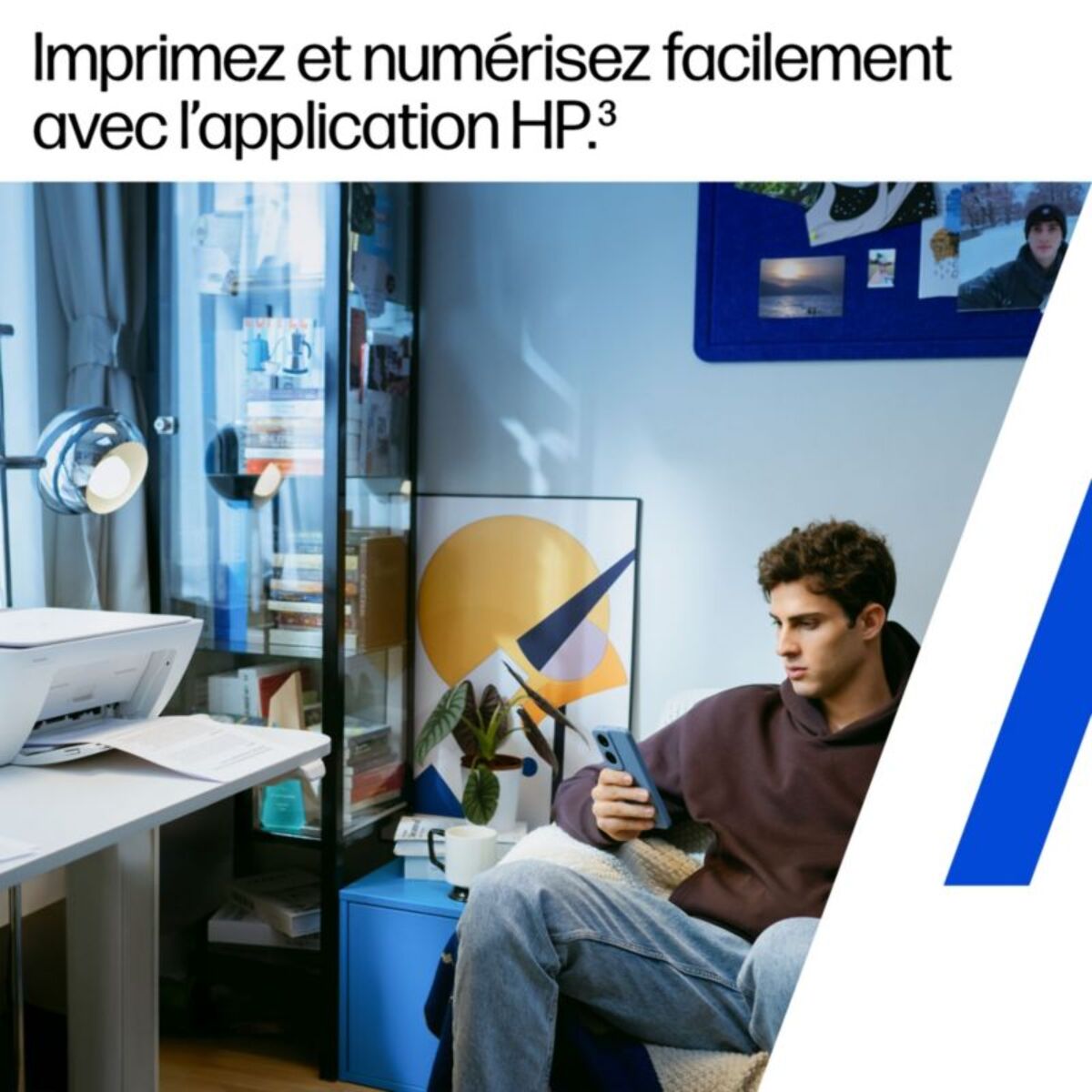 Imprimante jet d'encre HP DeskJet 2922 éligible Instant Ink