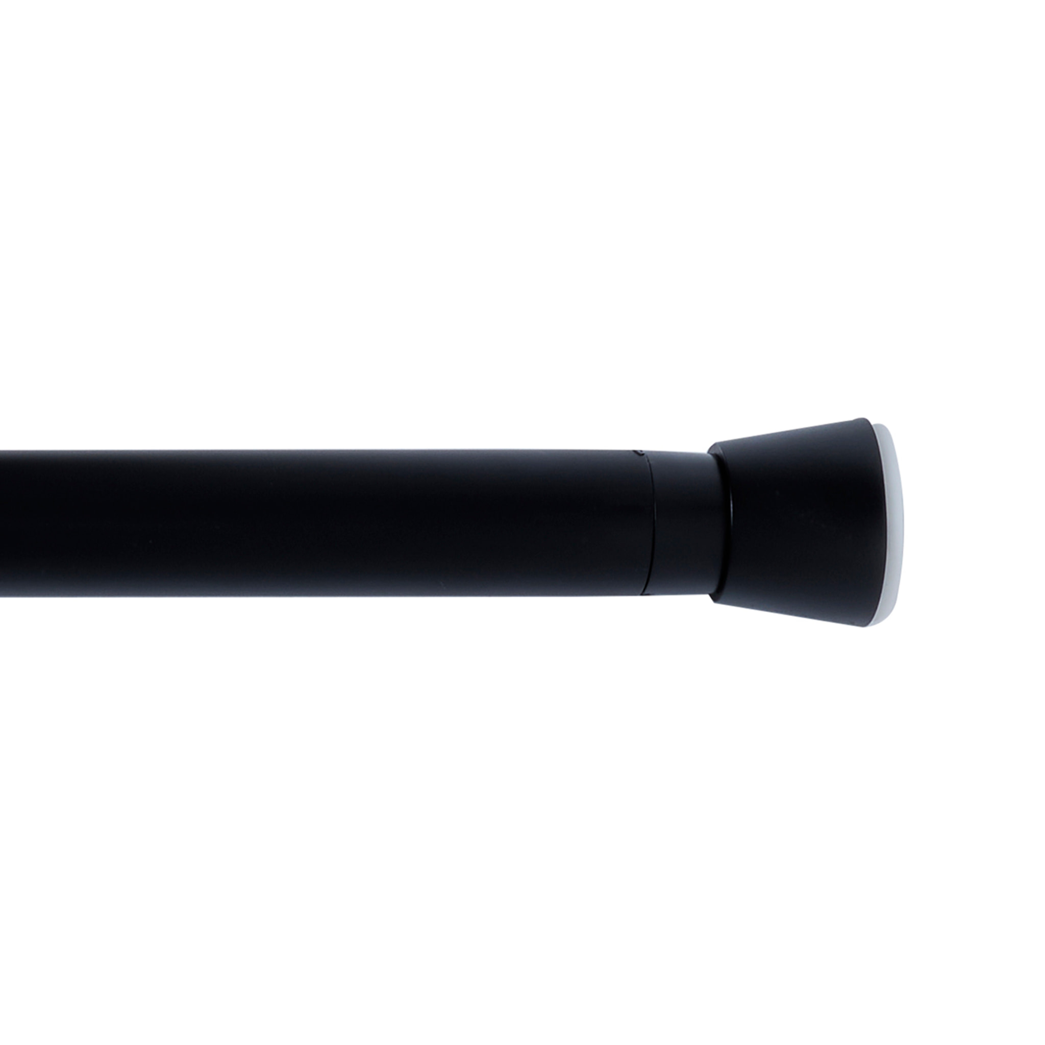 Barra presión extensible sin taladrar Negro