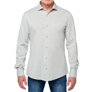 Camicia in cotone Hot Buttered Jefferson Grigio chiaro