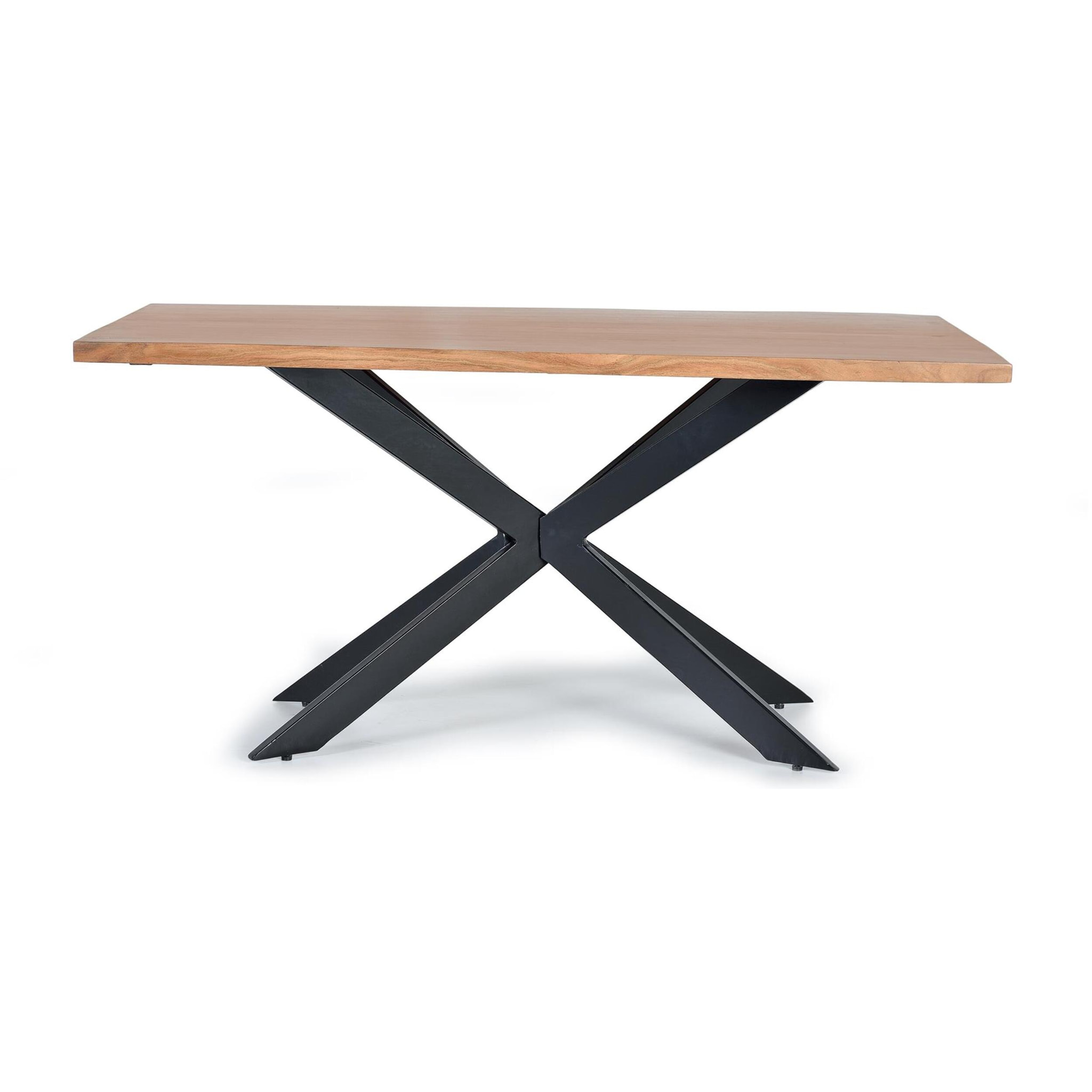 Mesa de comedor - Madera de Acacia y Metal