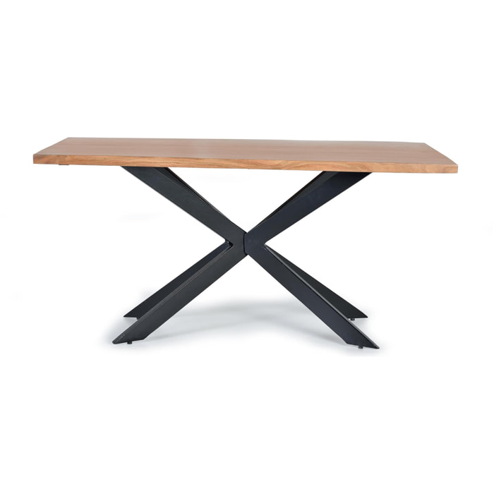 Mesa de comedor - Madera de Acacia y Metal