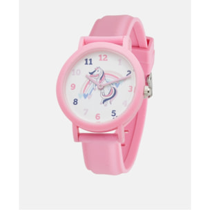 Orologio U.S. Polo Assn. In silicone rosa