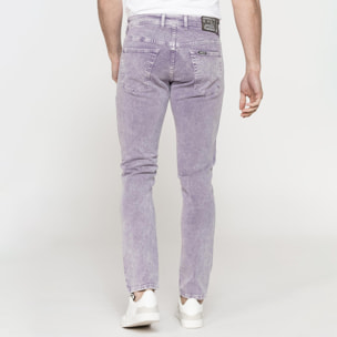 COLOR JEANS UOMO MOD. 717 SLIM FIT IN BULL DENIM SPECIAL DYED