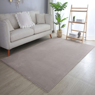 MOSCOU - Tapis uni Beige
