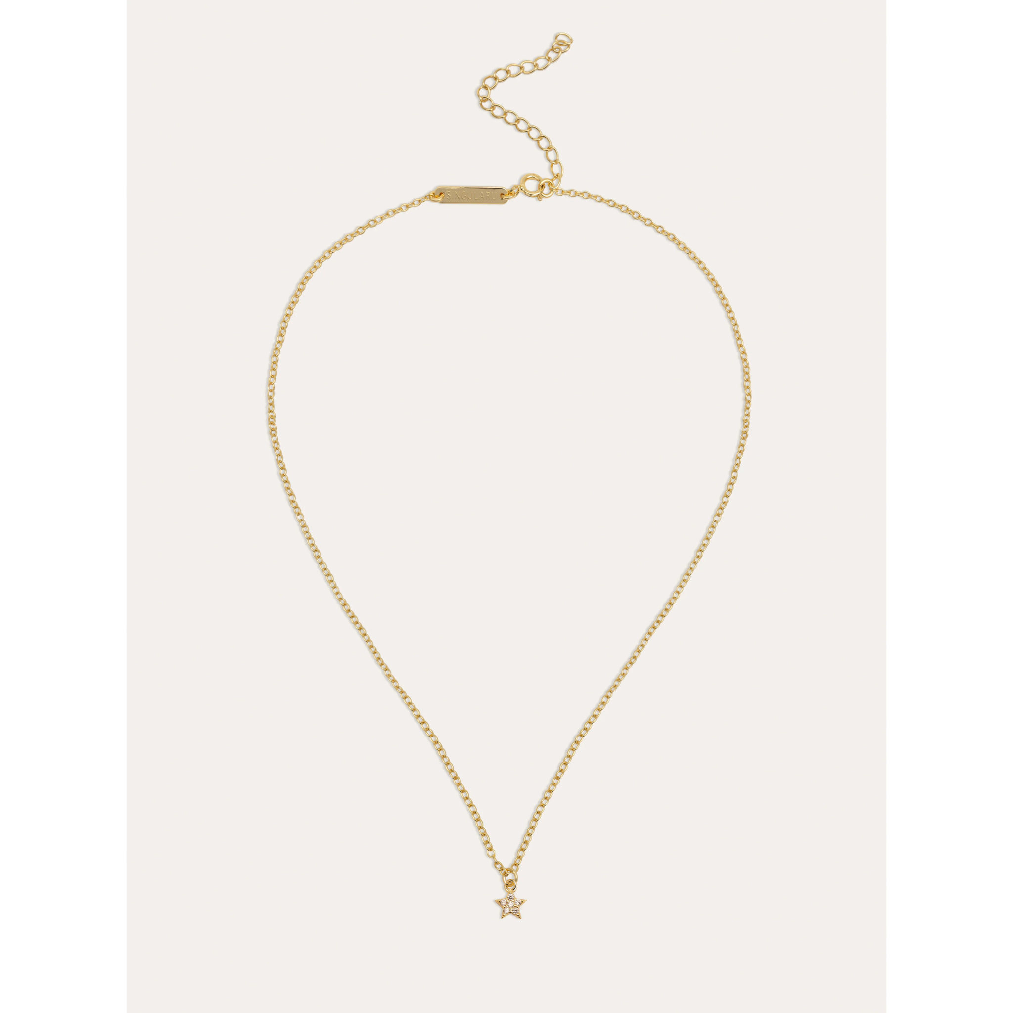 Collana Polaris Star Argento Placcato Oro