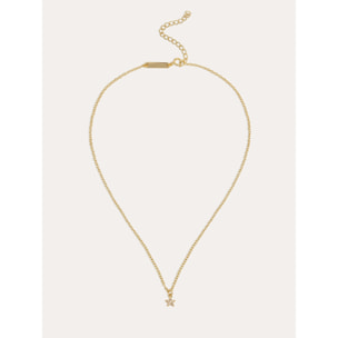 Collana Polaris Star Argento Placcato Oro