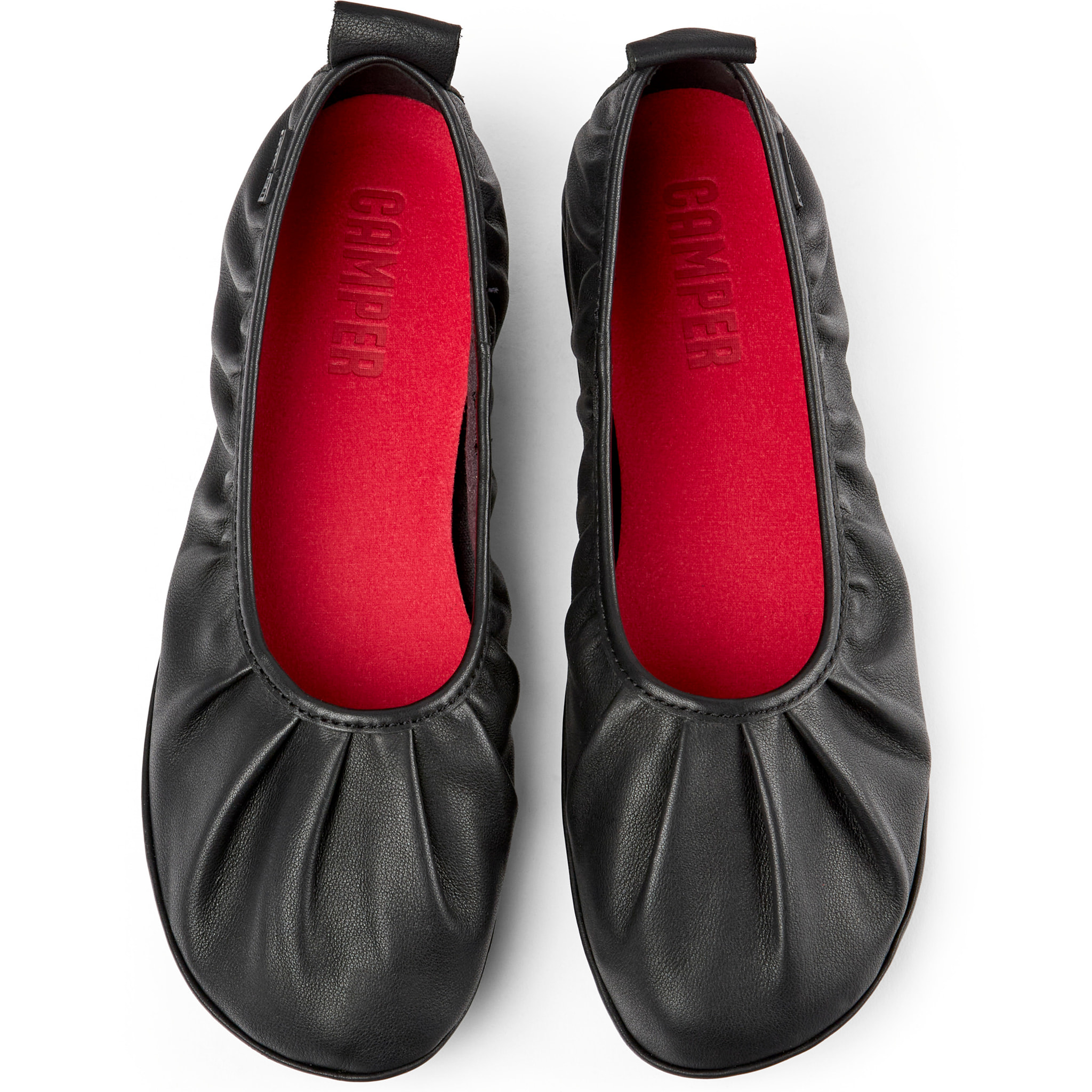 Bailarinas - CAMPER Right Nina - Negro - Cuero liso