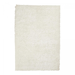 Tapis shaggy fait main motif uni DEHA