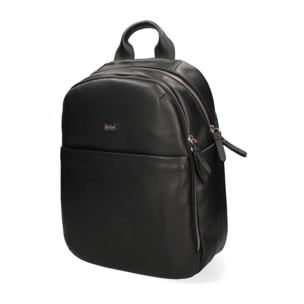 Zaino  da uomo In Vera pelle Made in Italy 26x39x16 cm