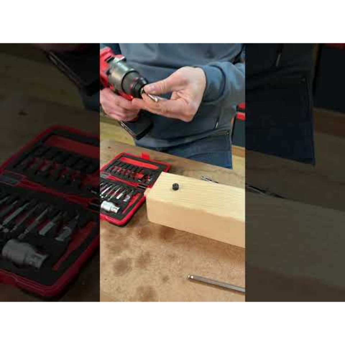 Coffret d'embouts d'extraction KS TOOLS pour vis TORX® et 6 pans - 34 pièces - 150.7060