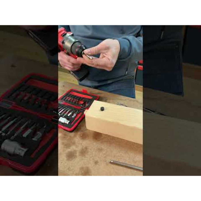 Coffret d'embouts d'extraction KS TOOLS pour vis TORX® et 6 pans - 34 pièces - 150.7060