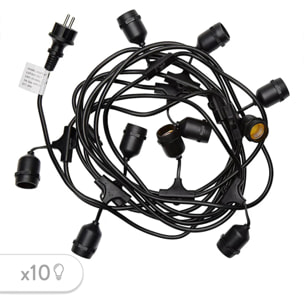 Guirlande connectable MAFY 10xE27 6M