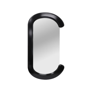 Miroir ovale décor bois 91cm LINK