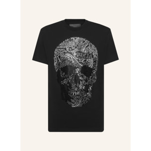 PHILIPP PLEIN Camiseta de cuello redondo y manga corta SKULL
