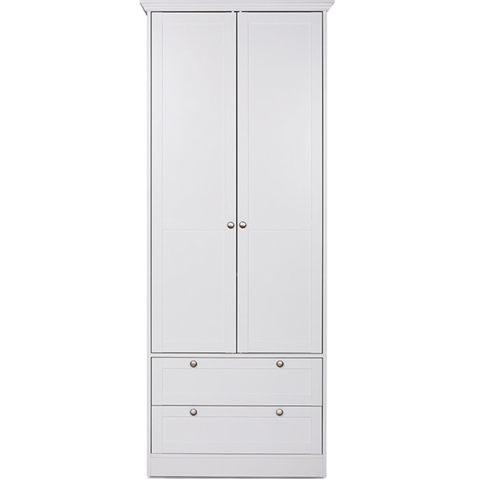 Armoire 2 portes 2 tiroirs - ALIX