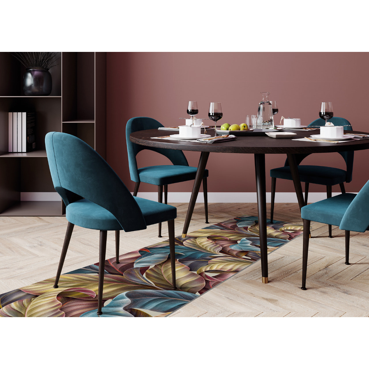 Tappeto Passatoia Cucina Con Retro Antiscivolo Antisfilo Linea Futura Amazzonia