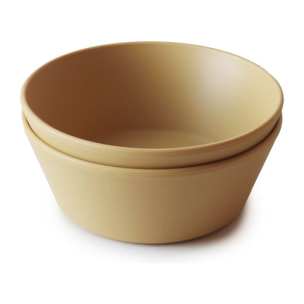 Mushie Pack Dos Bols Redondos Solid