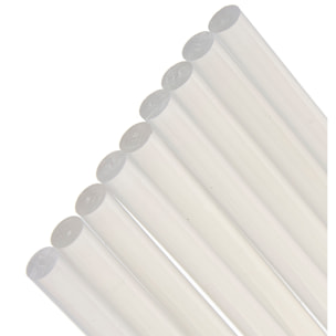 Set de 9 barras de silicona.