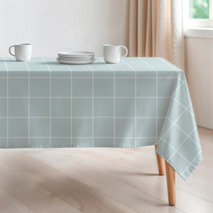 Nappe imprimée anti-tâches MAREA BLEU