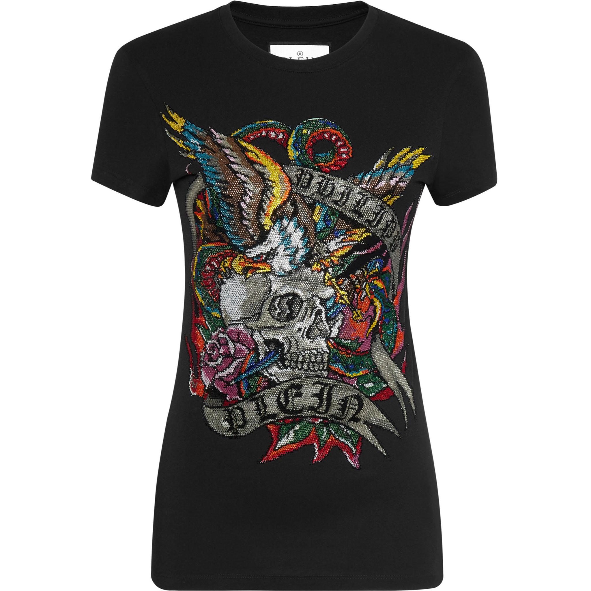 PHILIPP PLEIN Camiseta Cuello Redondo TATTOO